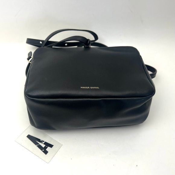 Mansur Gavriel Double Zip lambskin Crossbody - Picture 4 of 9